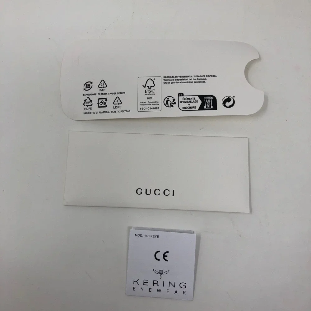 Gucci Sunglasses Case Empty Black Velvet Dustbag‎ Cleaning Cloth Travel Storage